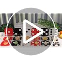 48PCS Casino Dice Paper Plates for Game Night Party Supplies