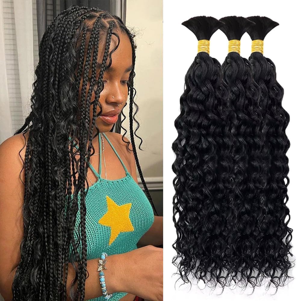 Dreadlock Extensions - 100% Human Hair, Handmade Permanent Locs | 30 Strands, 4 Inch, Can Be Dyed & Curled