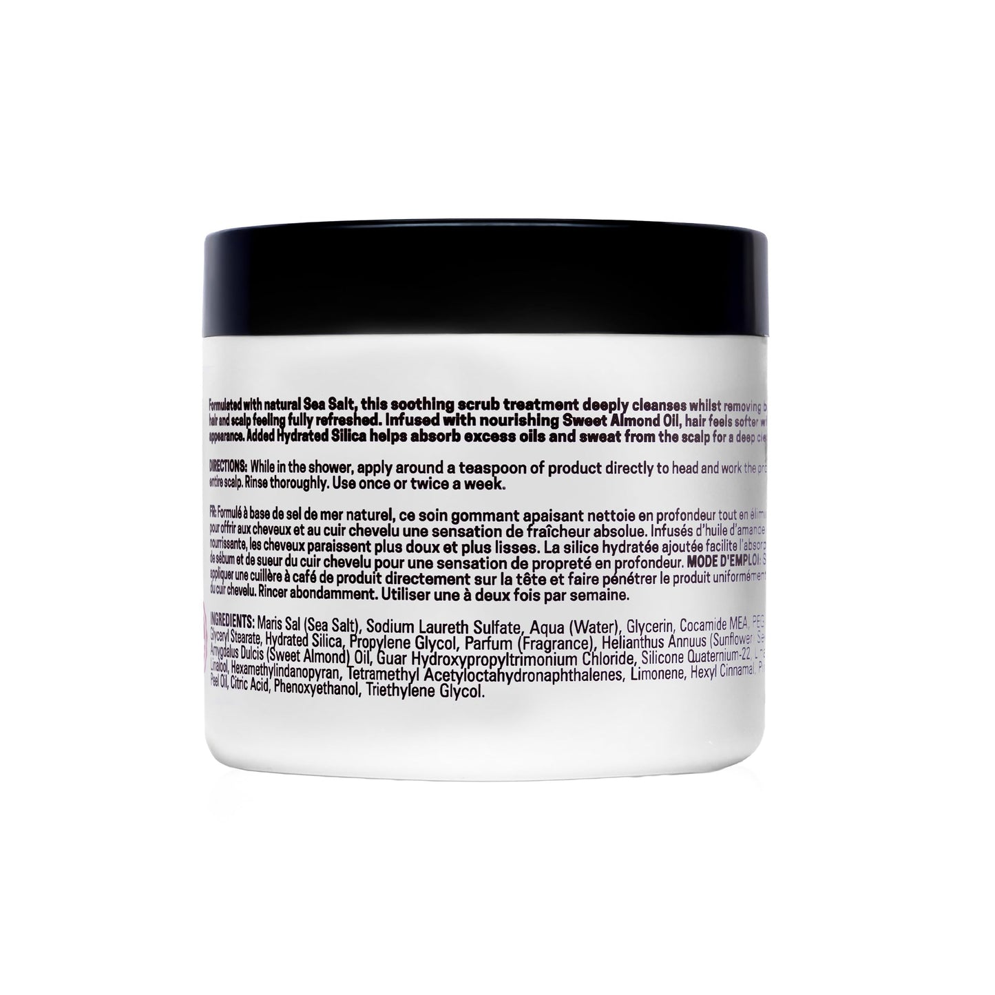 Slick Gorilla Sea Salt Scalp Scrub for Oily Hair and Buildup, 7.76 oz