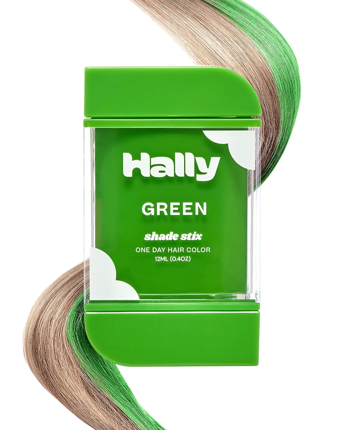 Temporary Hair Color Stix - Hally Blue Washable Hair Chalk for Kids, Teens & Adults | 12 ml Hair Makeup for Festivals & Parties