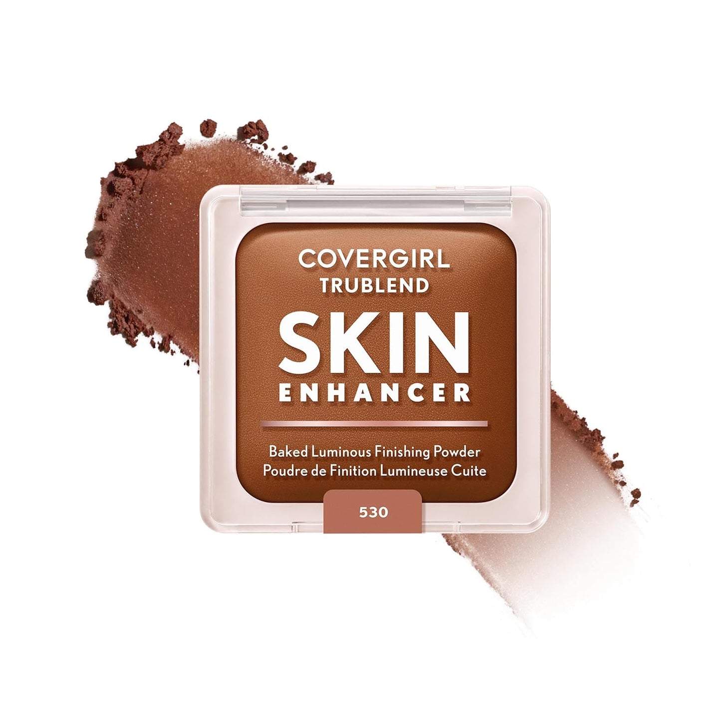 COVERGIRL TruBlend Skin Enhancer - Baked Luminous Face Powder with Hyaluronic Acid | 500 Sugar Cookie