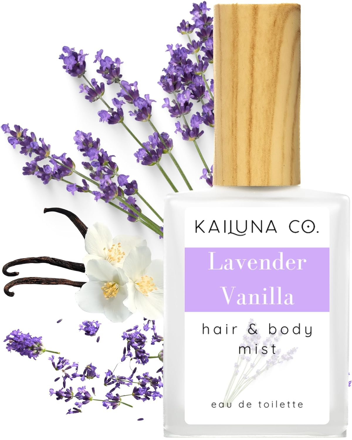 Kailuna Co. Baby Powder Hair & Body Mist Spray - Natural Essential Oils, Alcohol-Free | 0.5 Fl Oz