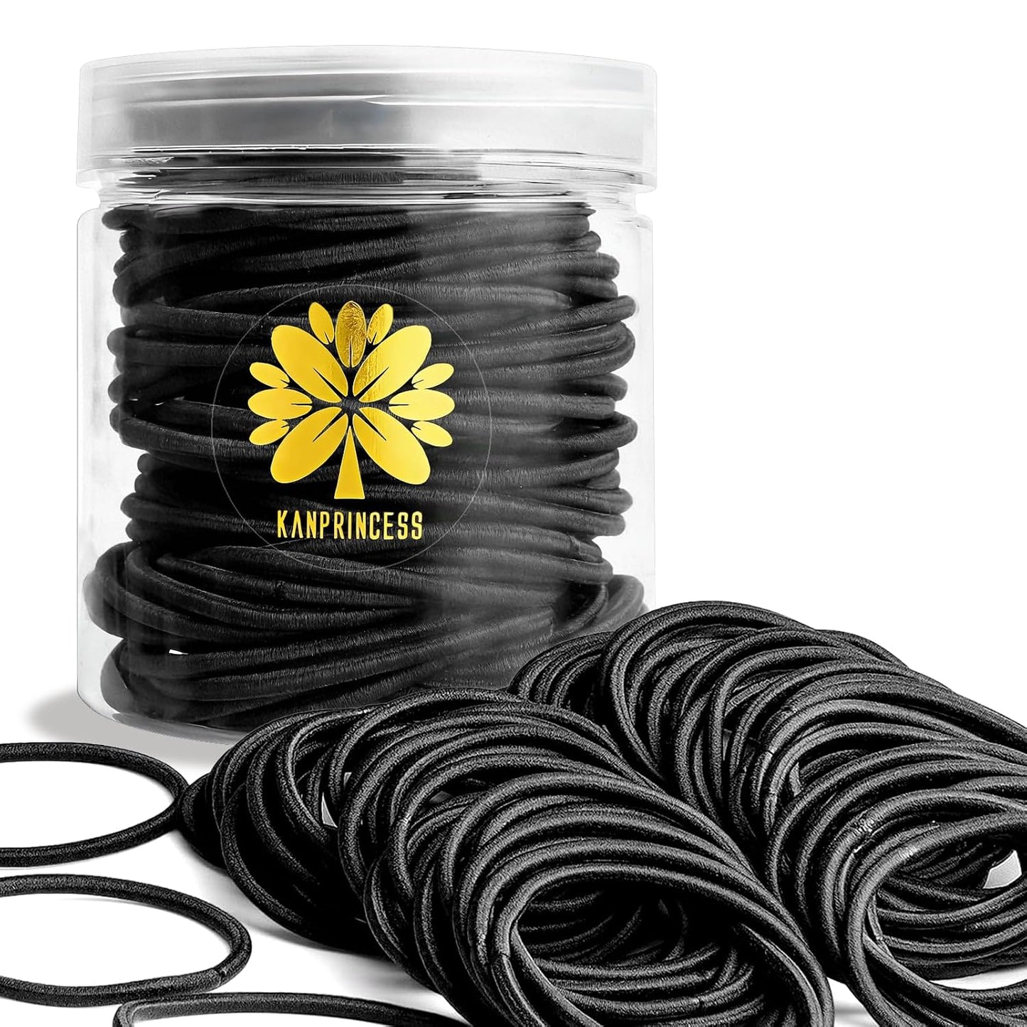 Hair Ties for Thick & Thin Hair - No Damage Elastic Ponytail Holders | Multicolor Hair Bands for Women & Girls