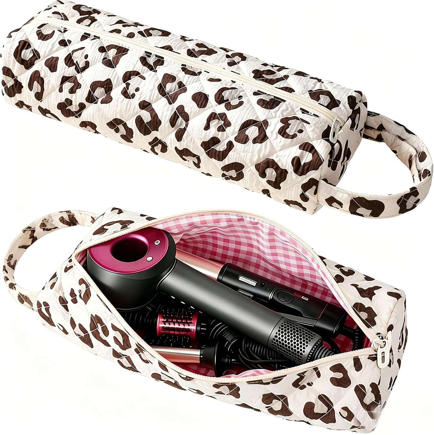 Hair Tools Organizer Bag - Portable Travel Case for Curling Irons, Flat Irons & Hair Dryers | Essential Haircare Accessories