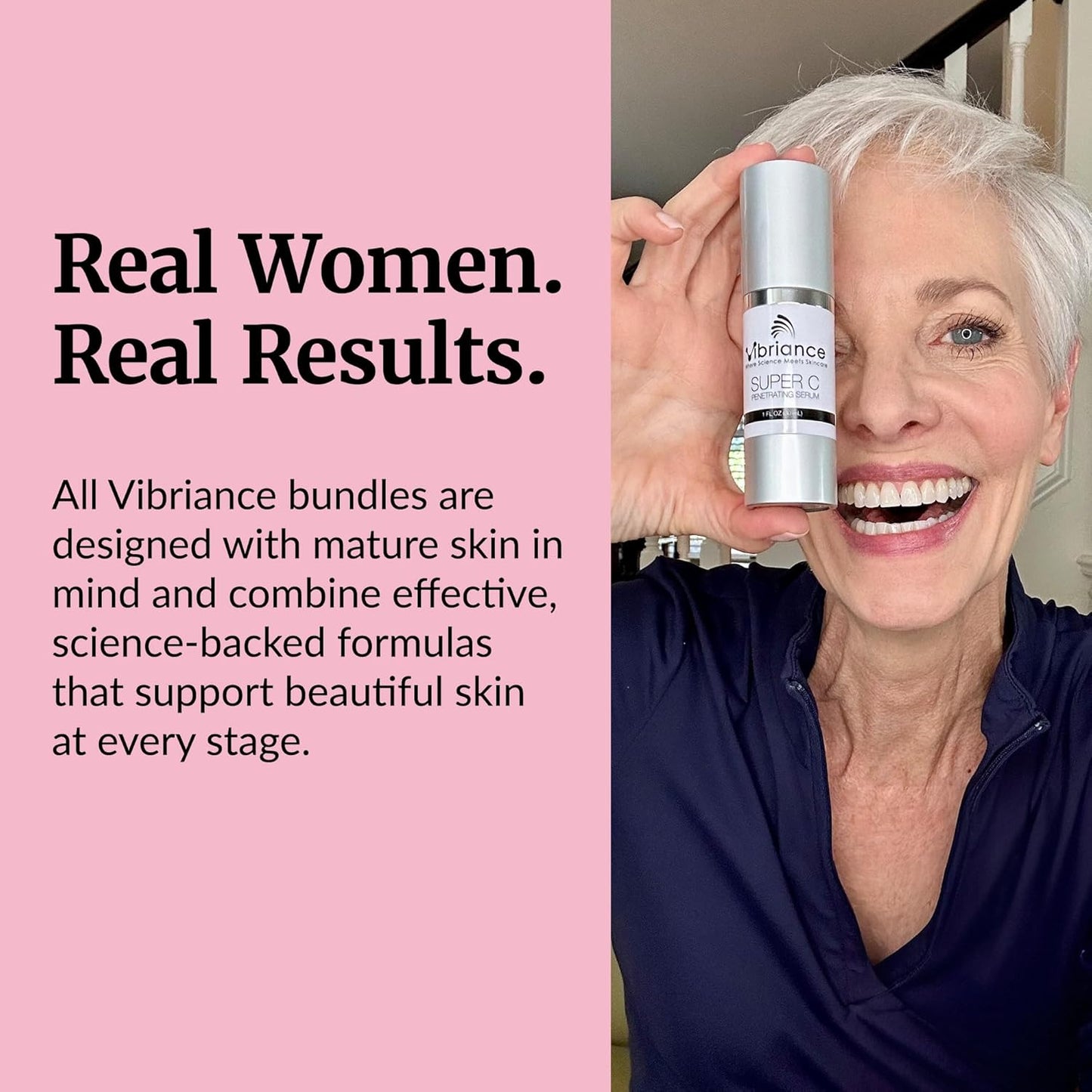 Vibriance Simple Skincare Essentials Bundle - Super C Vitamin Serum & Sheer Zinc Sunscreen SPF 50 | Nourish & Protect Skin