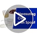 Microwavable Measuring Cup with Spout & Lid - 2 Cup Plastic