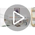 6x8 Natural Oak Wood Picture Frame with 5x7 Mat - Rustic Style
