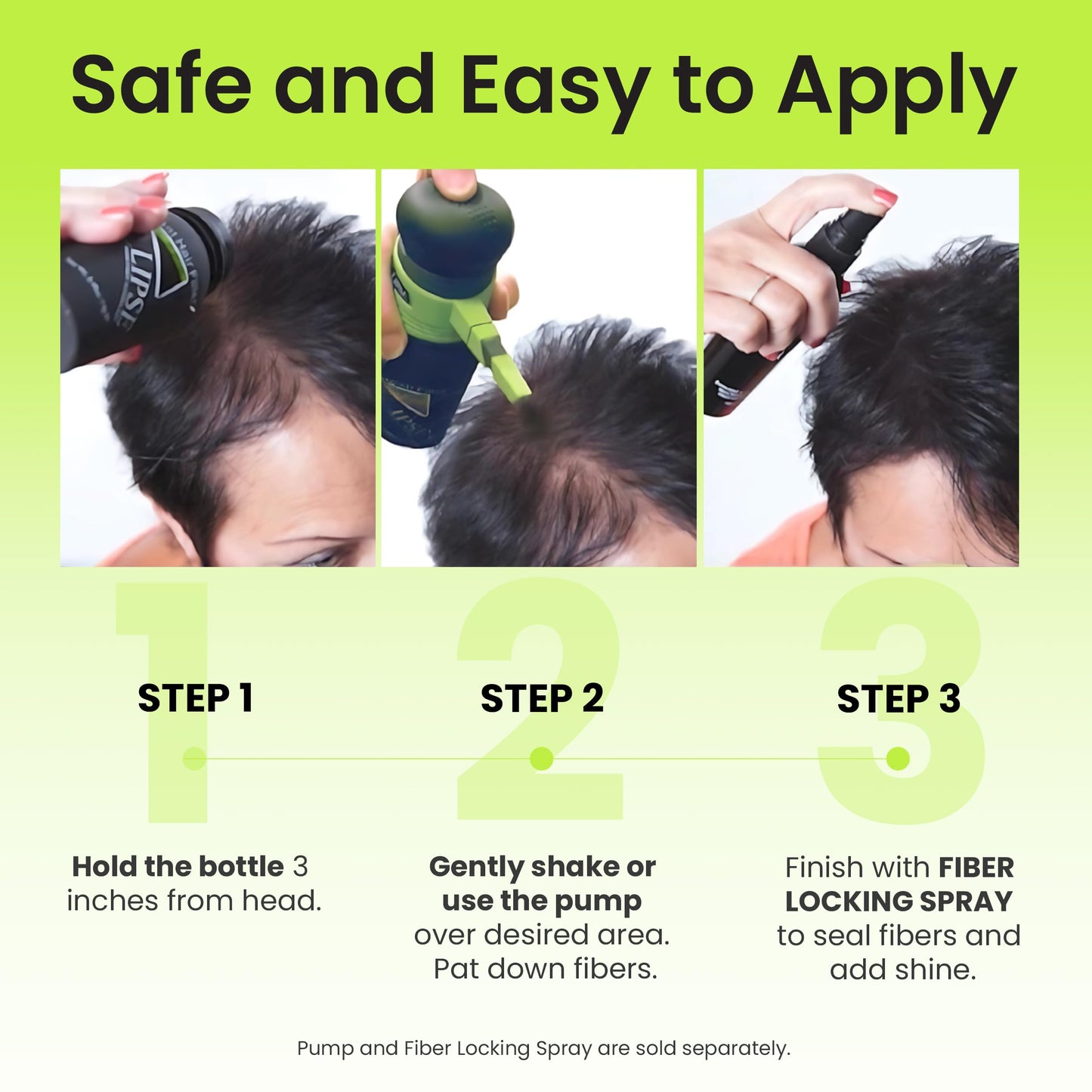 ECLIPSE Hair Fibers Medium Brown for Thinning Hair for Women & Men to Conceal Hair Loss in 15 Seconds - 100% Undetectable Hair Building Fibers, 15g
