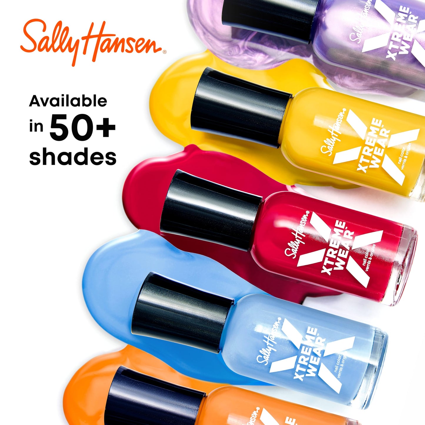 Sally Hansen Xtreme Wear Nail Polish, Invisible, 0.4 Fl. Oz.