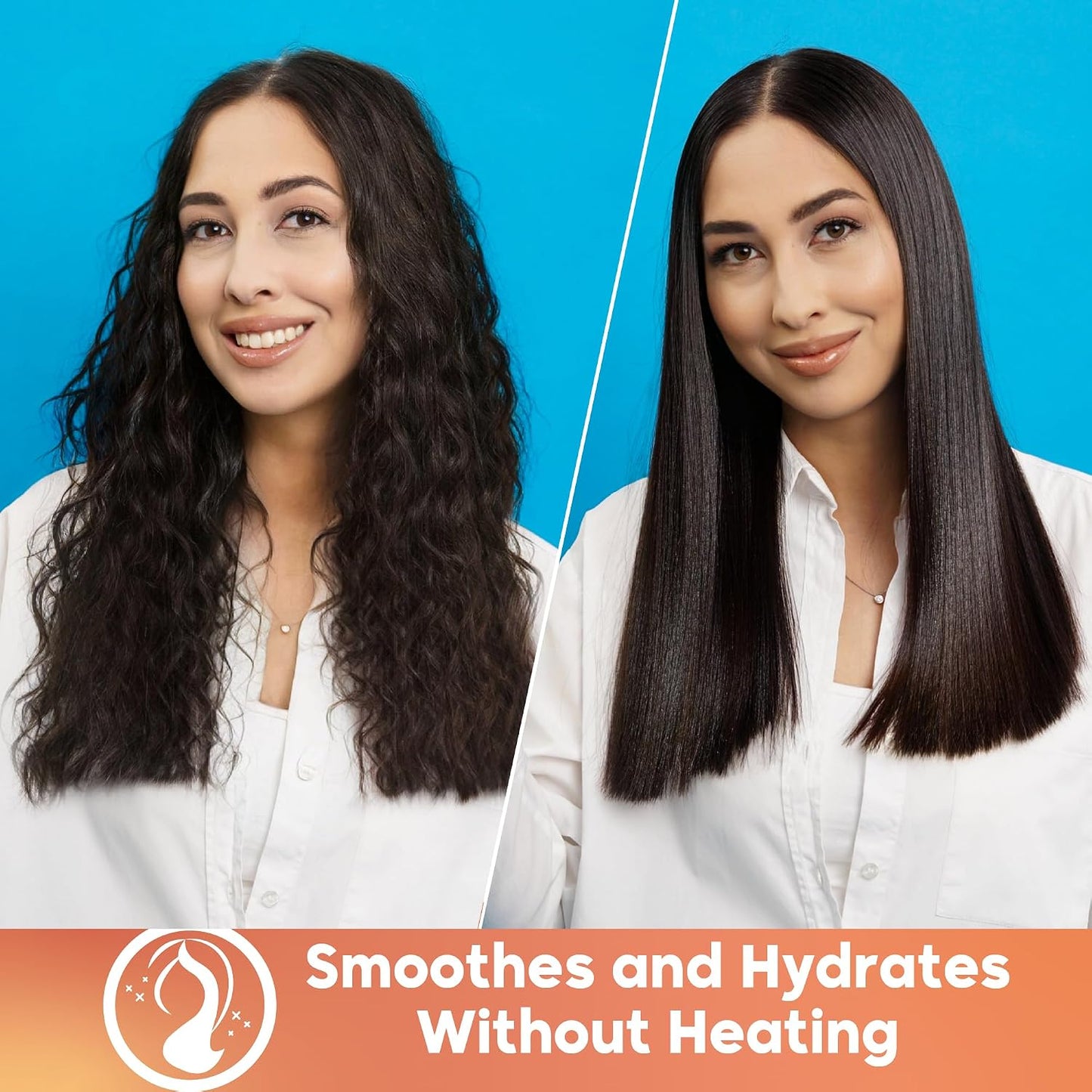 Hair Straightening Brazilian Treatment - Taninoplastia Smoothing & Hydrating Formula | 2.03 Fl. Oz - Formaldehyde Free