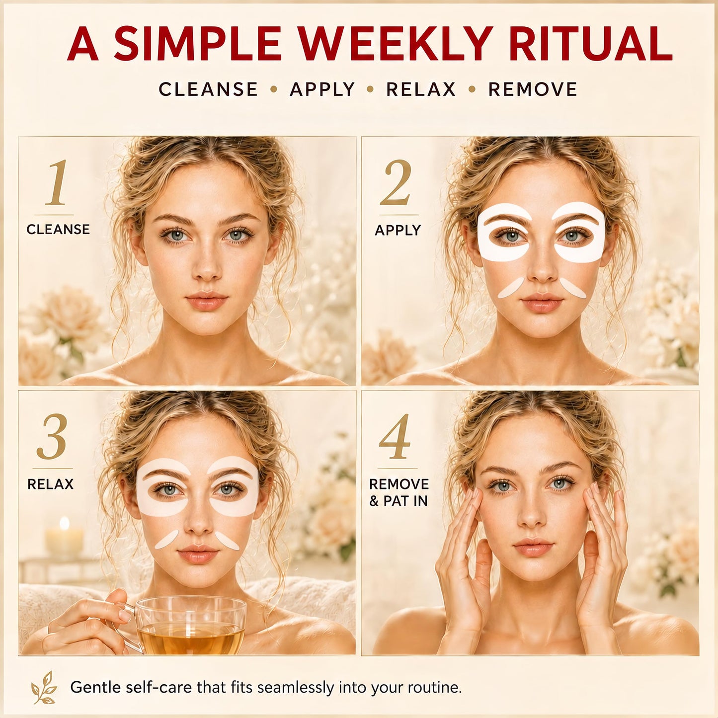 GONIM Under Eye Patches for Puffy Eyes and Dark Circles, Collagen,Eye Mask