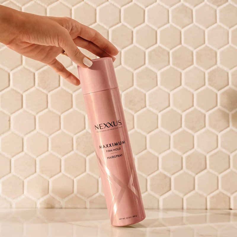 Nexxus Maxximum Finish Firm Hold Hairspray - STYLEPROTECT Technology | 10 oz