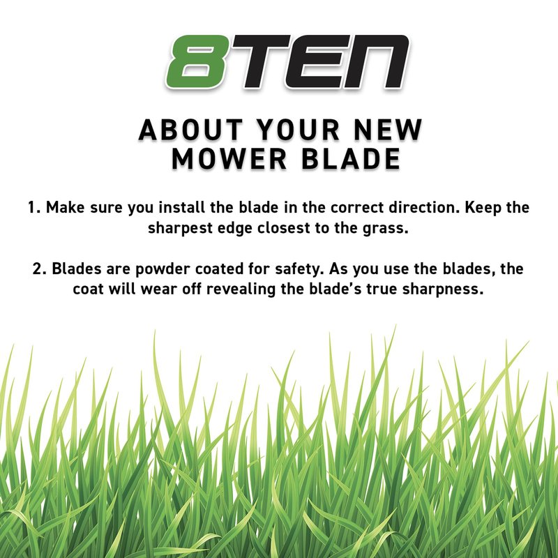 LawnRAZOR Blade for Cub Cadet MTD XT1-LT42 XT2-LX42 42-Inch Deck 742P05177A-X 742-05177A-X (Toothed) 2 Pack