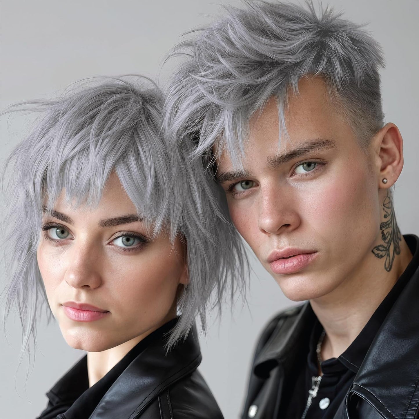 Splat Hair Dye Kit - Semi-Permanent Vegan Color | Long-Lasting Sinful Silver