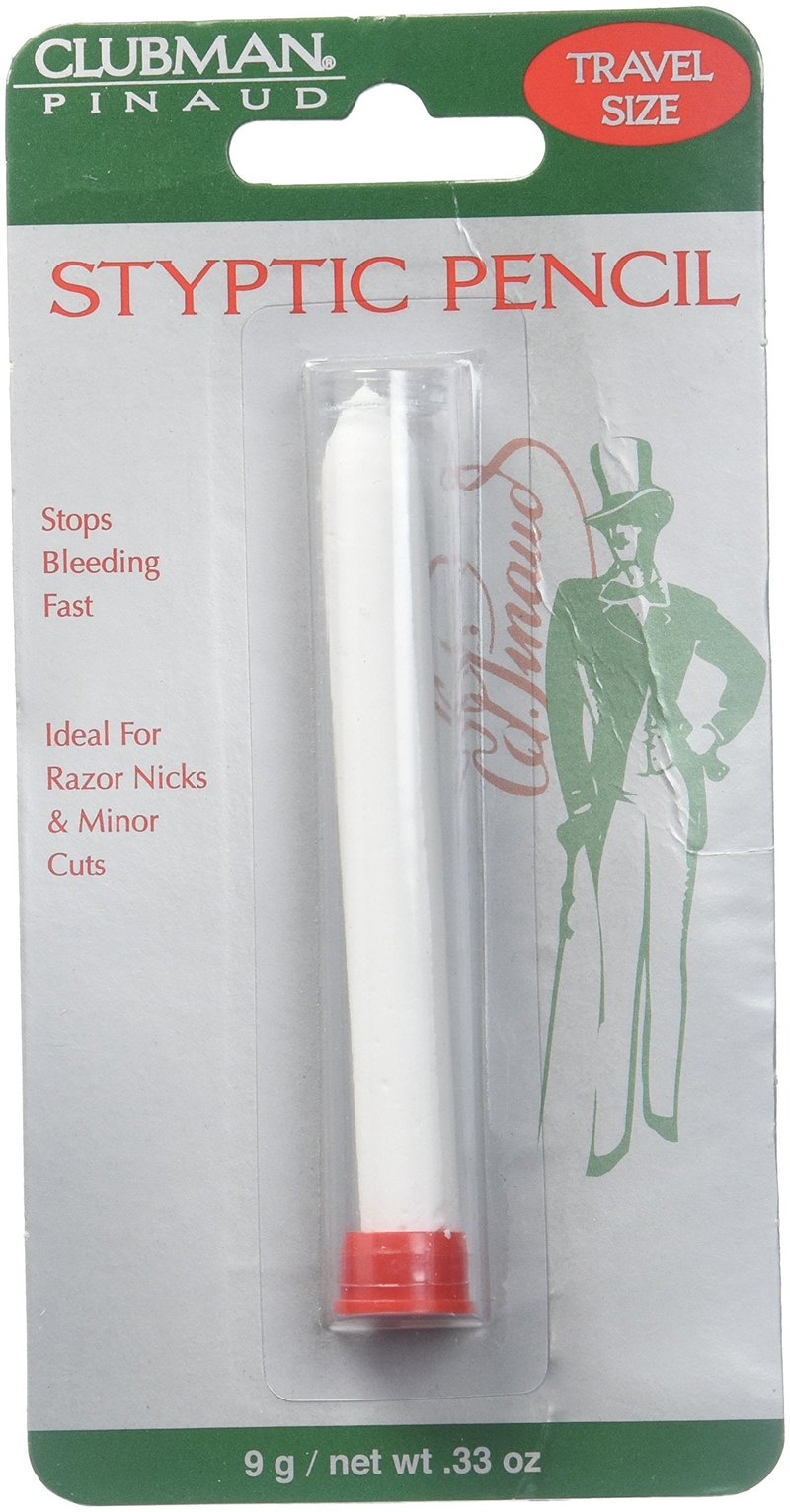 Clubman Pinaud Styptic Pencil Travel Size 0.33 oz
