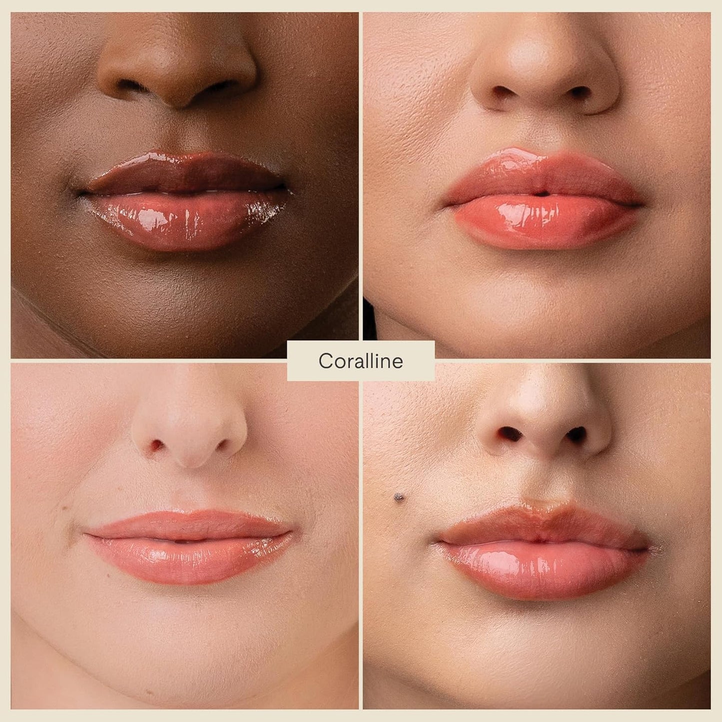 Silly George Lip Gloss Revival - Hydrating Glossy Glaze with Peptides & Shea Butter | 15ml Tube for Dry Lips
