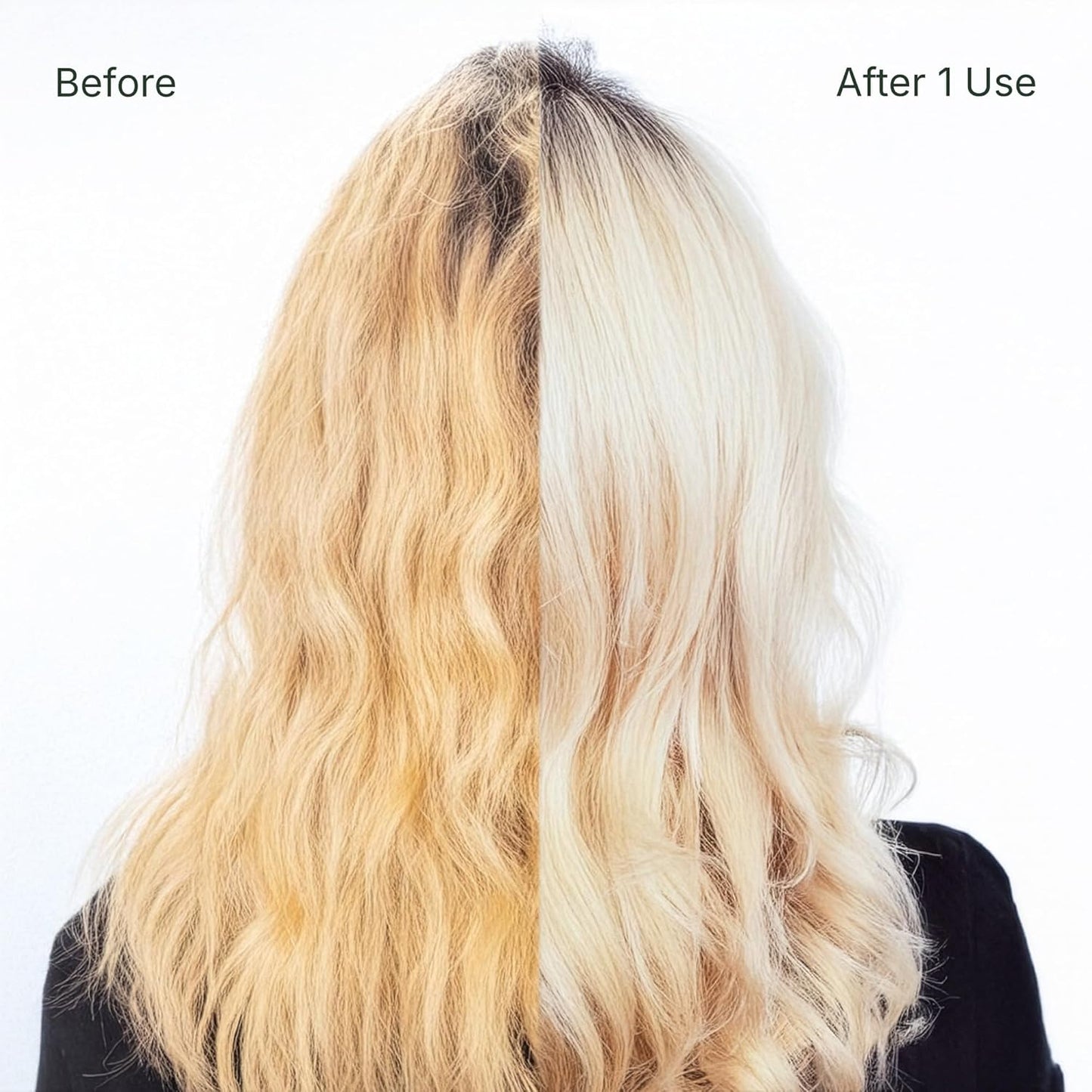 Purple Shampoo for Blonde & Silver Hair - Reduce Yellow Tones | Sulfate-Free, Vegan - 13.5 fl oz