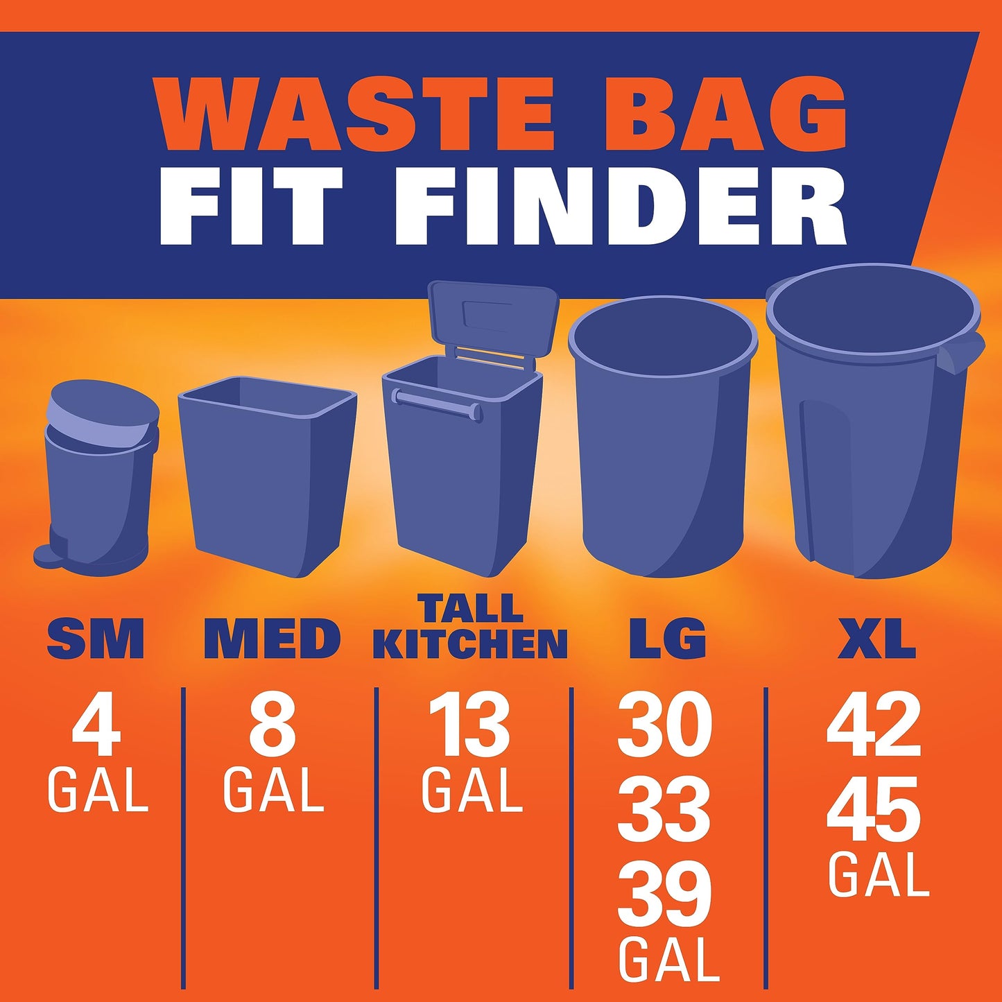 Hefty Ultra Strong 13 Gallon Trash Bags, Tall Kitchen Trash Bags 13 Gallon Size, Resist Leaks, Punctures, and Rips, Continuous Odor Control, Purple, Fabuloso Scent, 110 Bags