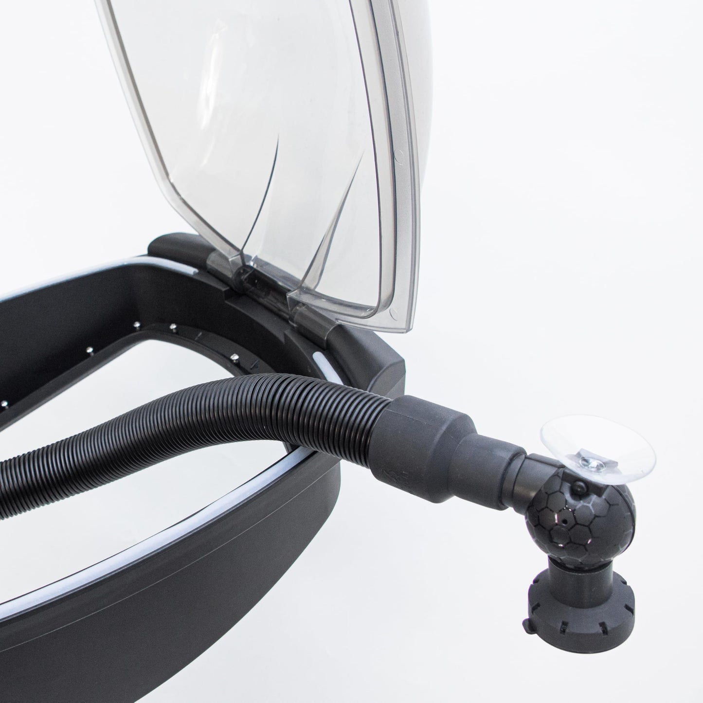 Elitzia Suction Cup Holder Micro Mist Hair Steamer Salon Shampoo Bowl Nano Micro Mist Steam Suction Cup Holder Steamer Accessory