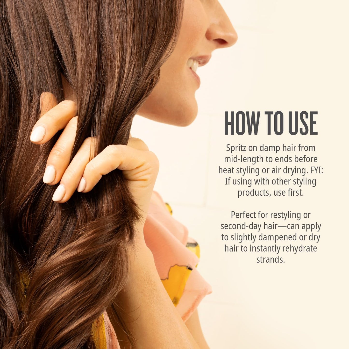 Sol de Janeiro Brazilian Milky Leave-In Conditioner | Fights Frizz | Detangles | Heat Protection Spray For Hair