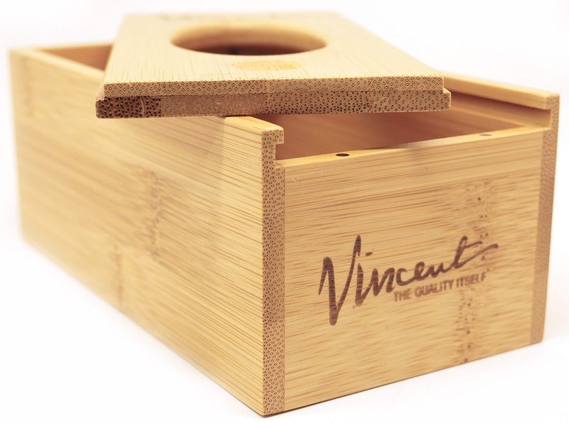 VT166 Vincent Neck Strip Dispenser Natural Wood