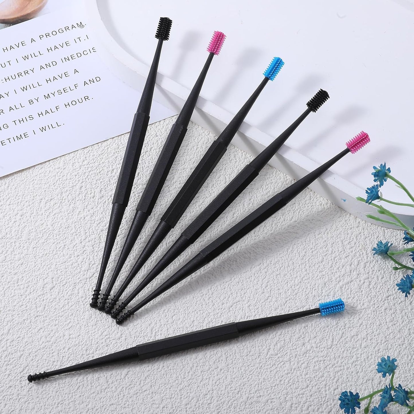 Ear Wax Removal Tool Kit - 9 Pcs Silicone Spiral Cleaner for Safe Ear Wax Removal | Reusable for Adults & Kids