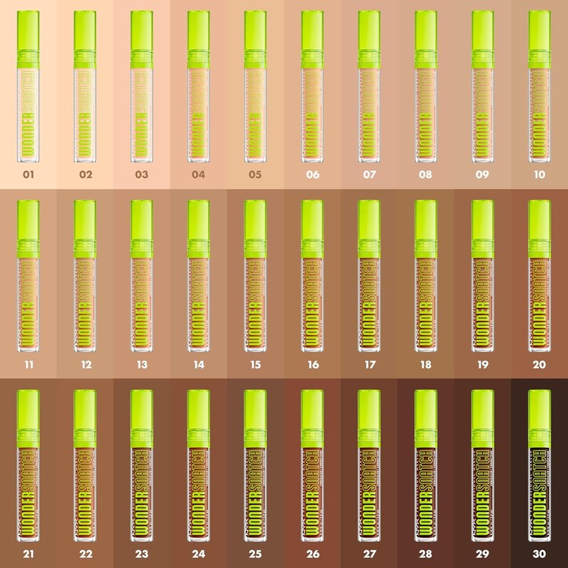NYX Wonder Snatch Concealer - Brightening & Lifting Full Coverage, 24HR Wear, Vegan | Nutmeg Shade
