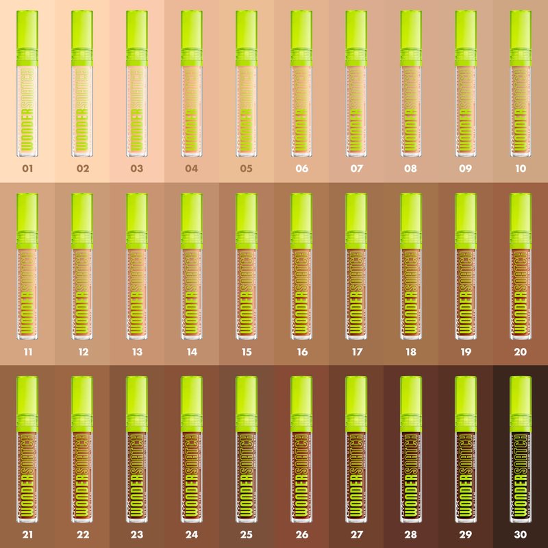 NYX PROFESSIONAL MAKEUP Wonder Snatch Concealer, Brightening, Lifting & Snatching Full Coverage Makeup Concealer with 24HR Wear, Vegan & Cruelty Free - Sienna