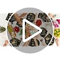 80th Birthday Party Supplies Set - Black Gold Plates & Napkins