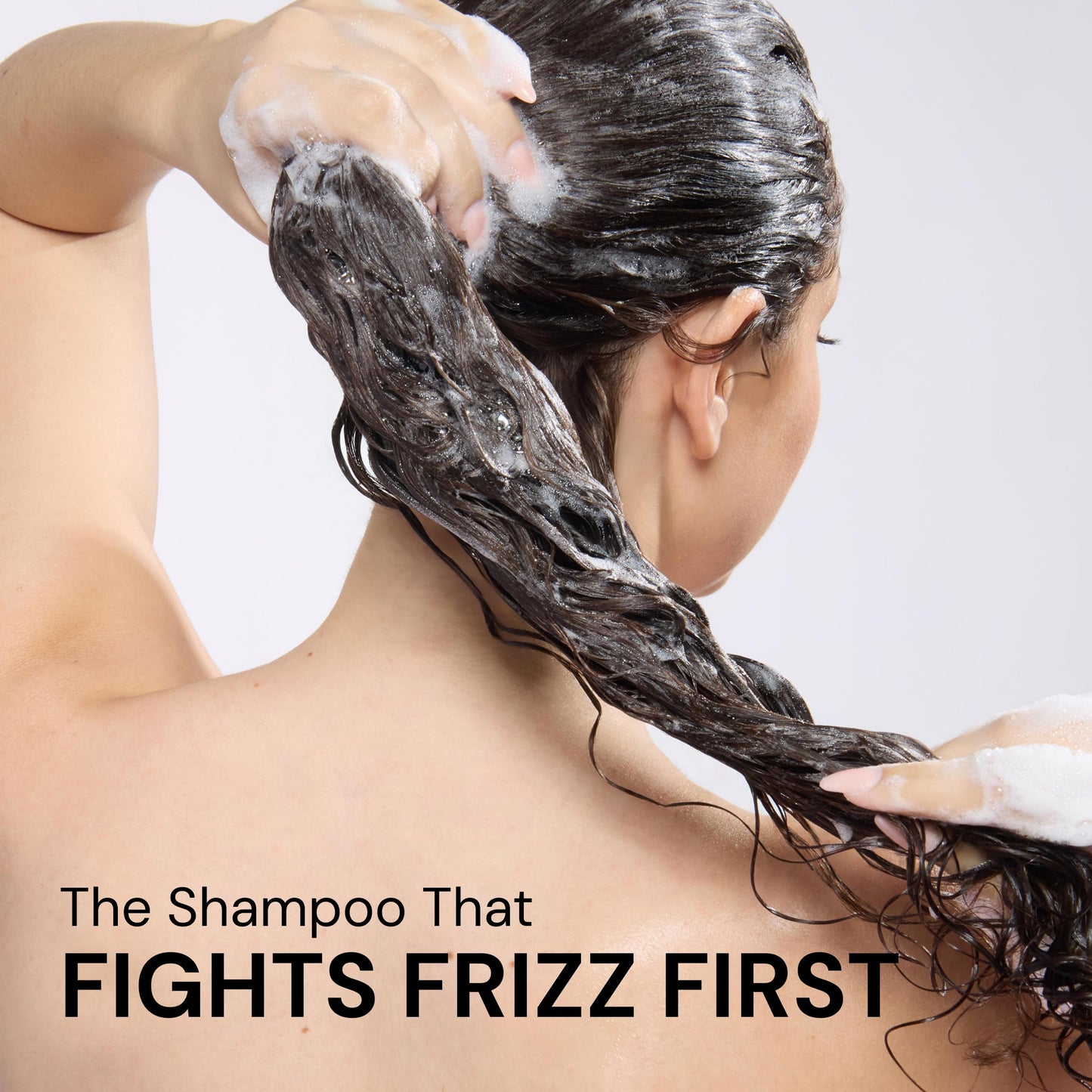 L’ANGE HAIR Frizz Care Smoothing Shampoo - Smoothing and Detangling Formula for Dry, Damaged & Frizzy Look - Sulfate Free, Frizz Control Shampoo for Soft, Polished and Manageable Hair - 8 Fl Oz