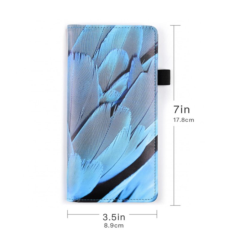 menesia Checkbook Cover for Men & Women RFID Leather Check Book Holder Wallet(White Marble)