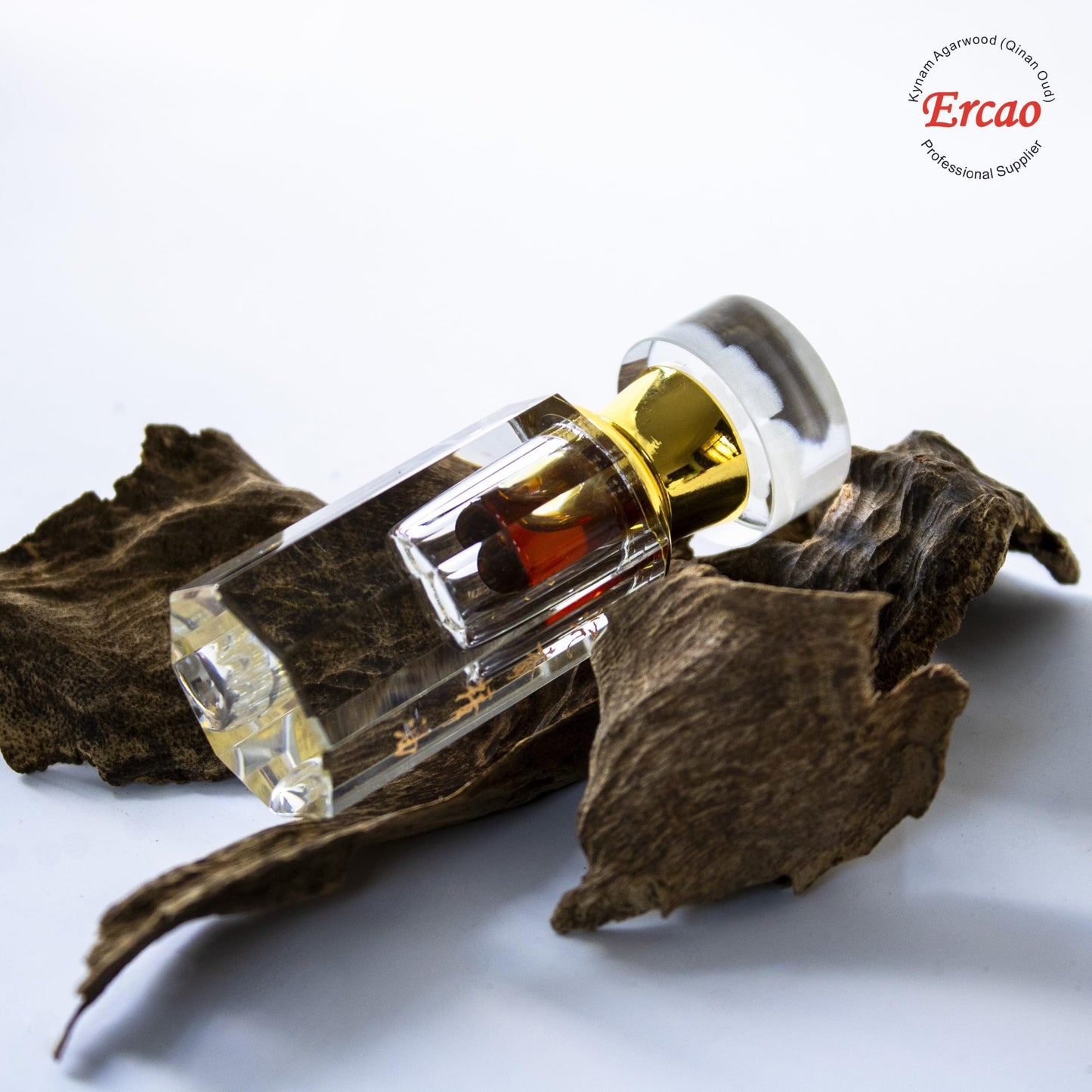 Ercao Authentic Pure Oud Essential Oil - New Agarwood Oil Scent from China - 1g - for Perfume Blending, Essential Oil Diffusers, DIY Scented Candles (Kezi-Hainan agarwood)