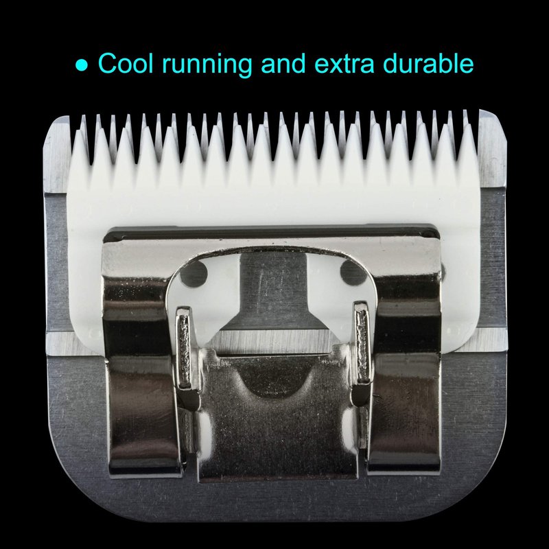 FURZONE Detachable Ceramic Blade - Size 30 Blade 1/50", Made of High-Tech Ceramic Materials, Compatible with Most Andis, Oster, Wahl A5 Clippers