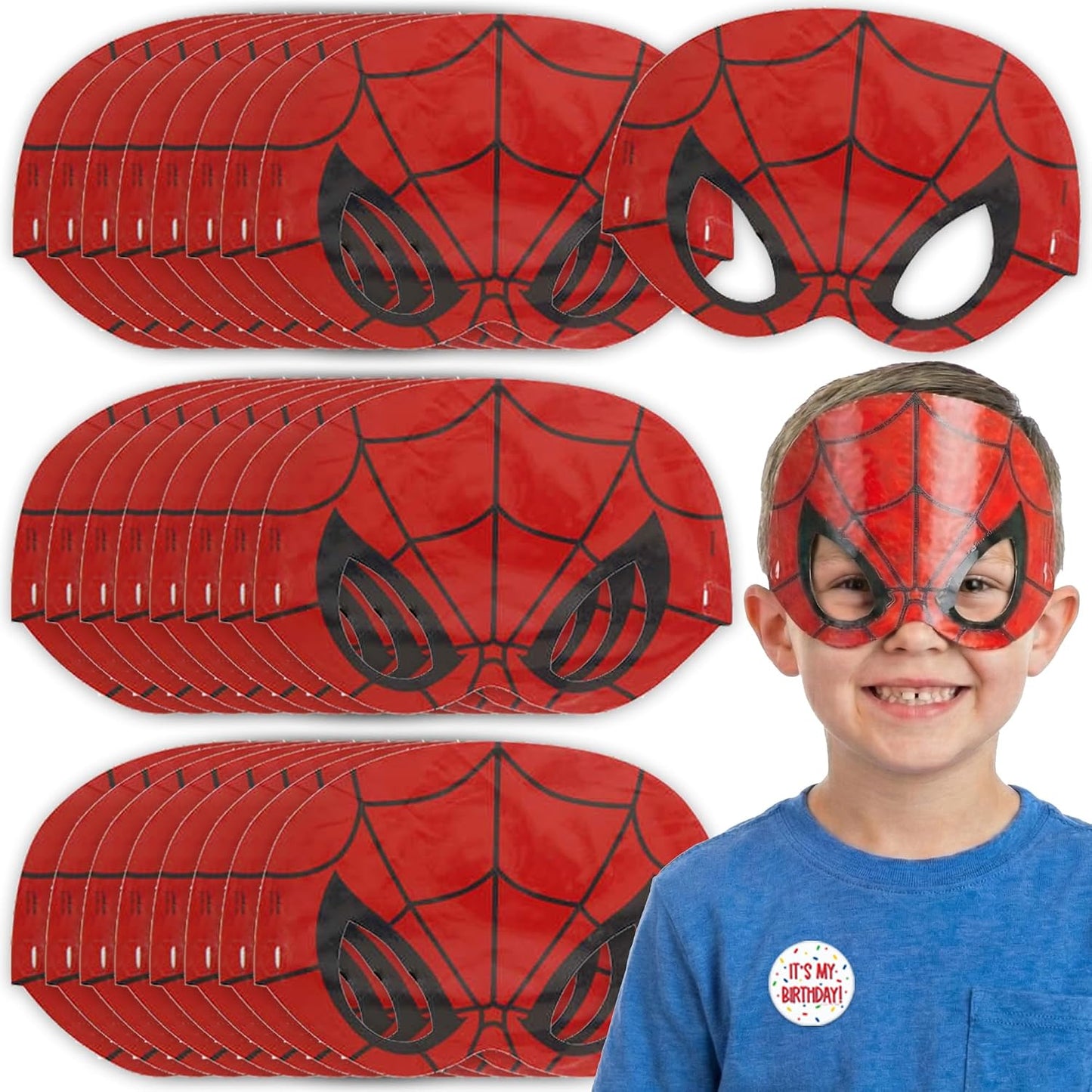 Spiderman Party Favors - Officially Licensed Masks & Birthday Decorations | Fun for Kids
