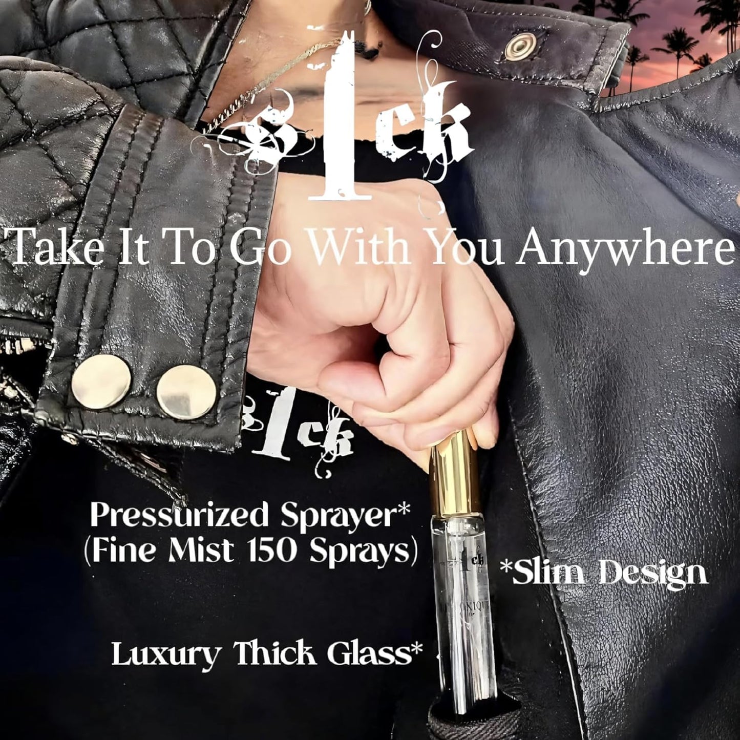 Jonny Truelove S1ck - Liquid Silver Pheromone-Infused Cologne for Men Raw Pheromones Cologne Men Attraction Lasting Spray USA-Made Bold Strength Scent for Him