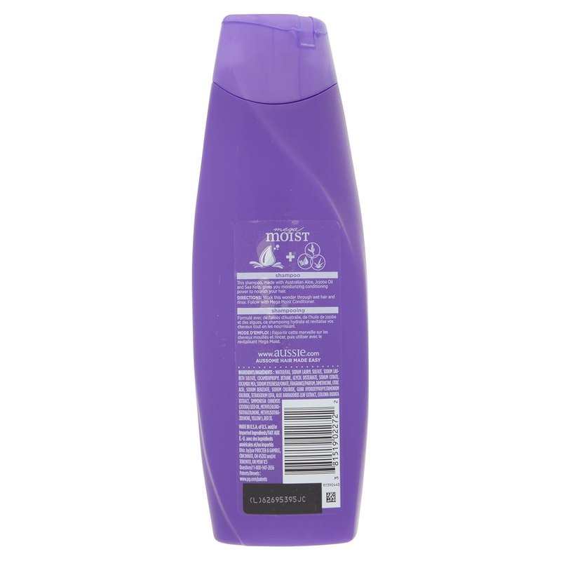 Aussie Moist Shampoo - Hydrating Formula for Soft, Manageable Hair | 13.5 oz