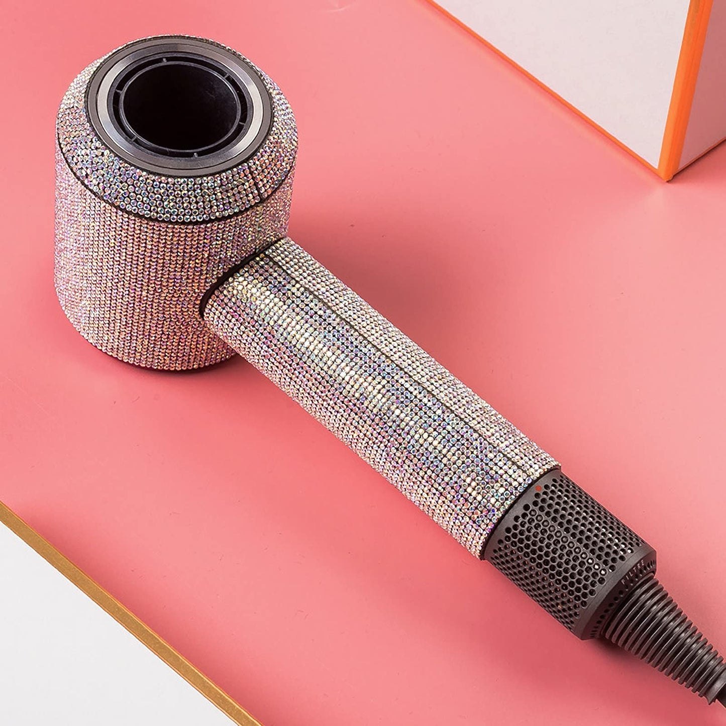 LGEGE Decal for Dyson Hair Dryer, Shining Diamond Sticker for Dyson Supersonic Hair Dryer HD01 HD03 Wonderful Decorative Accessories
