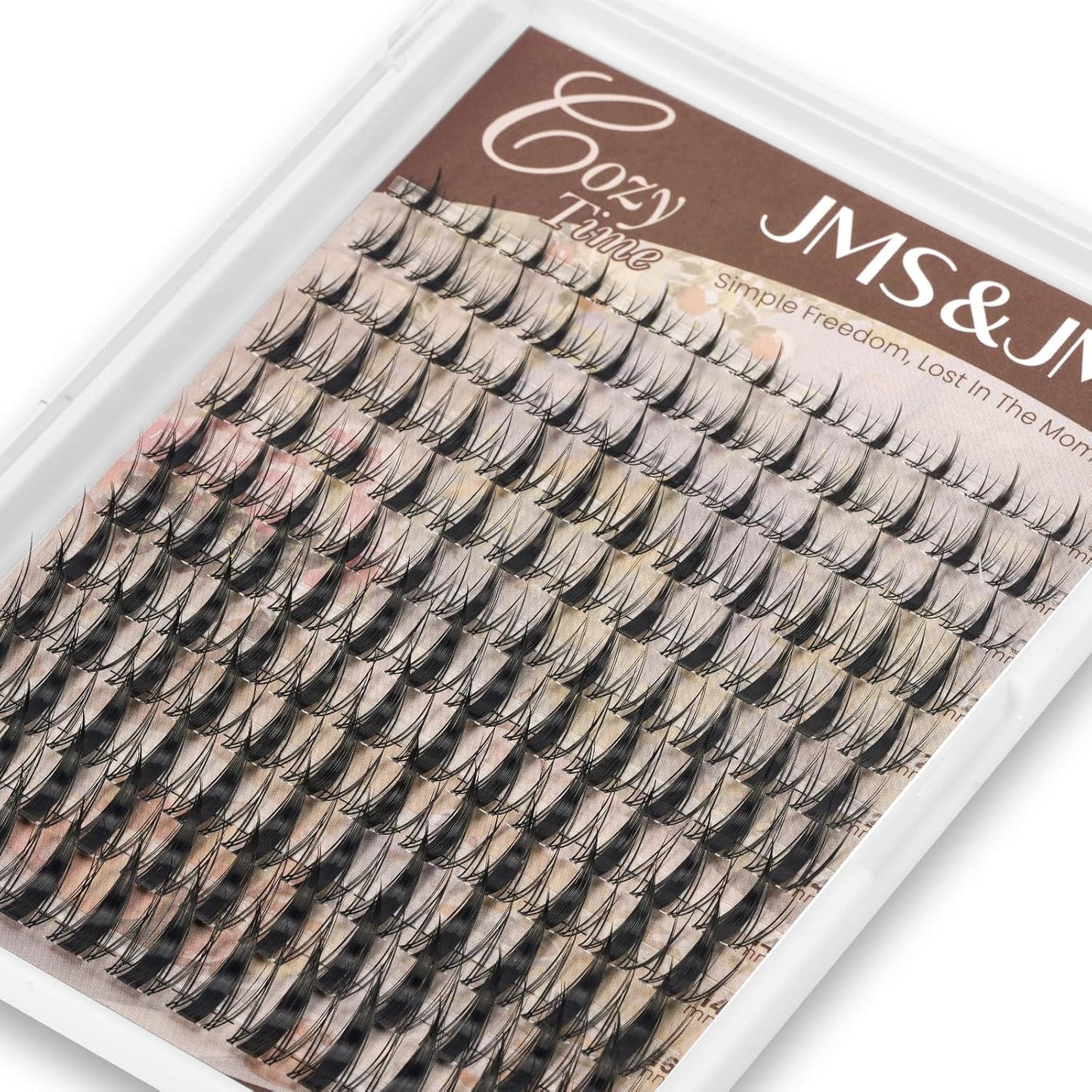 Spider Lash Clusters - Wispy Eyelash Extensions with Invisible Band | D Curly 8-16mm