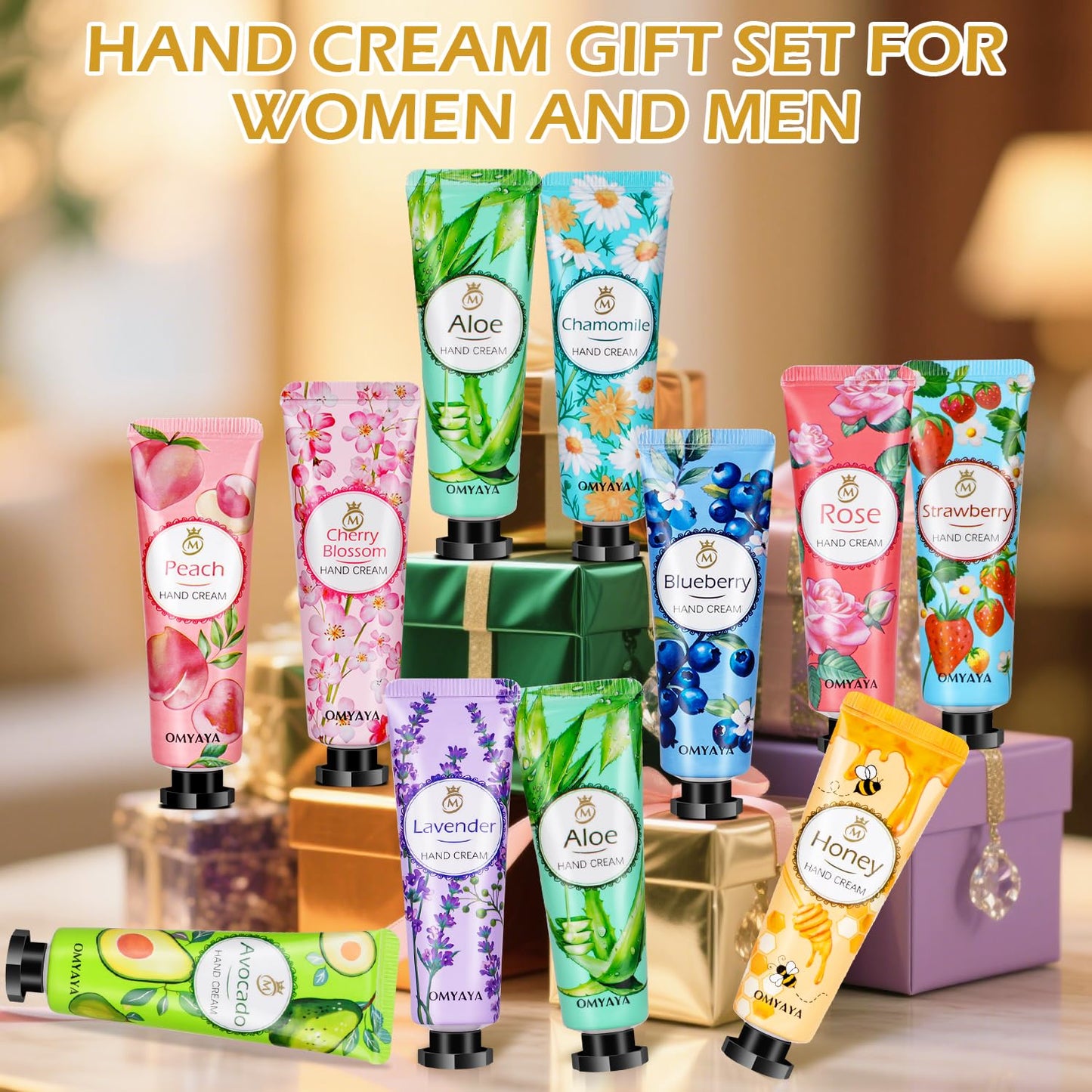 Hand Cream Set - 36 Pack Travel Size Lotion | Perfect Gifts for Mom, Teachers, Nurses & Bridesmaids