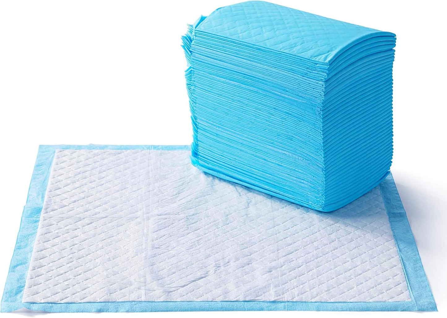 Super Absorbent Dog Potty Pads - Leak-Proof 5-Layer Quick-Dry Design | X-Large 28 x 34 Inch, 25-Pack