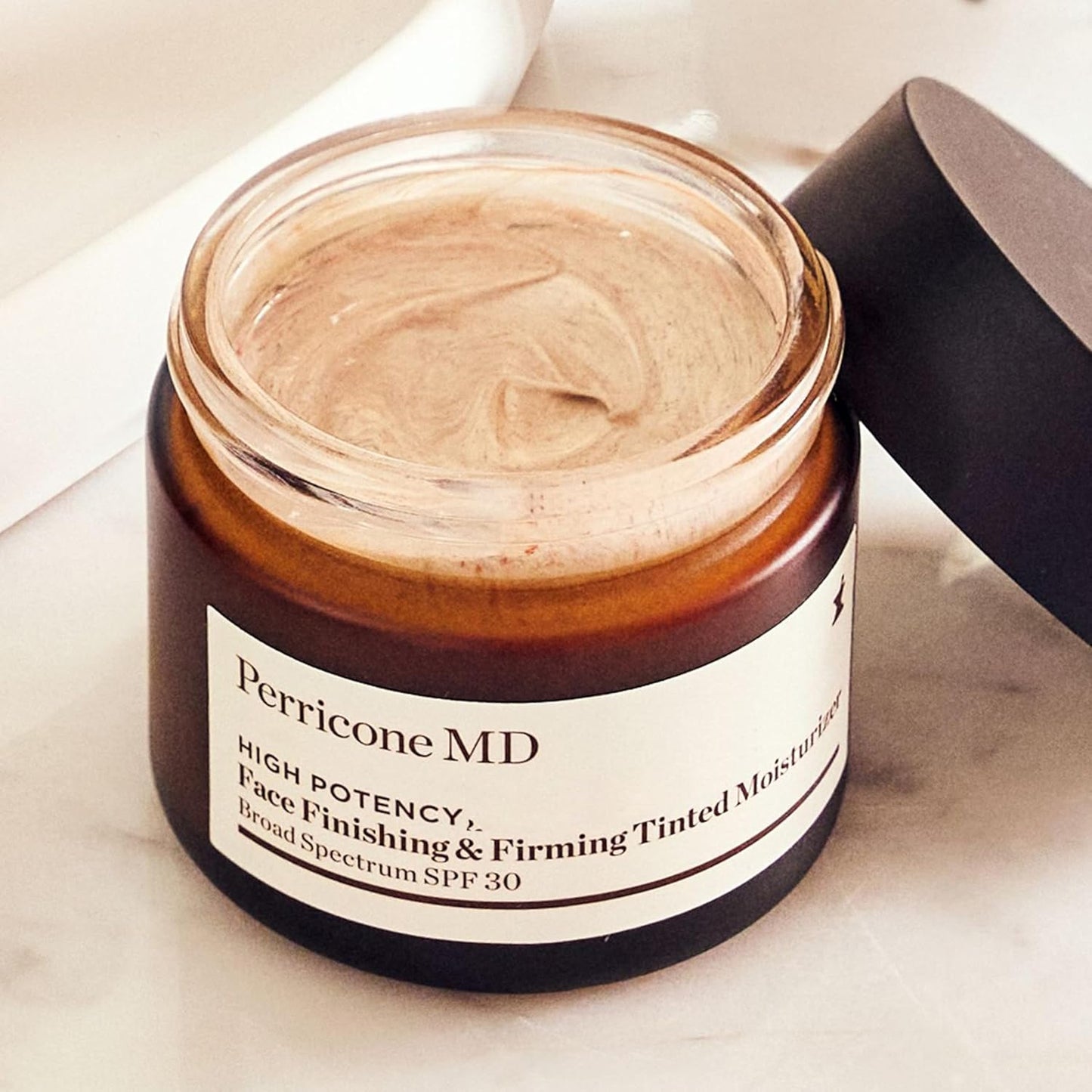 Perricone MD Tinted Moisturizer with SPF 30 - Lightweight, Oil-Free Face Finishing & Firming Formula | 2 fl oz