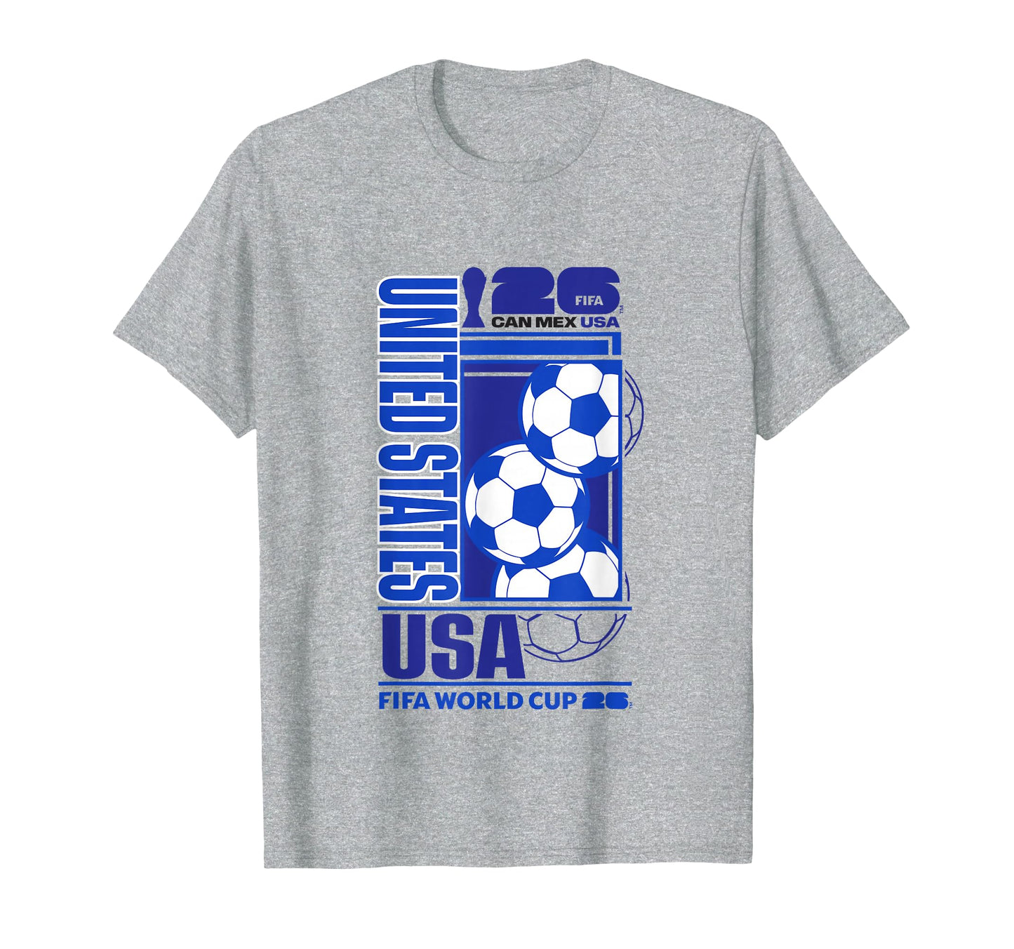 FIFA World CUP26 USA Host Country Football T-Shirt