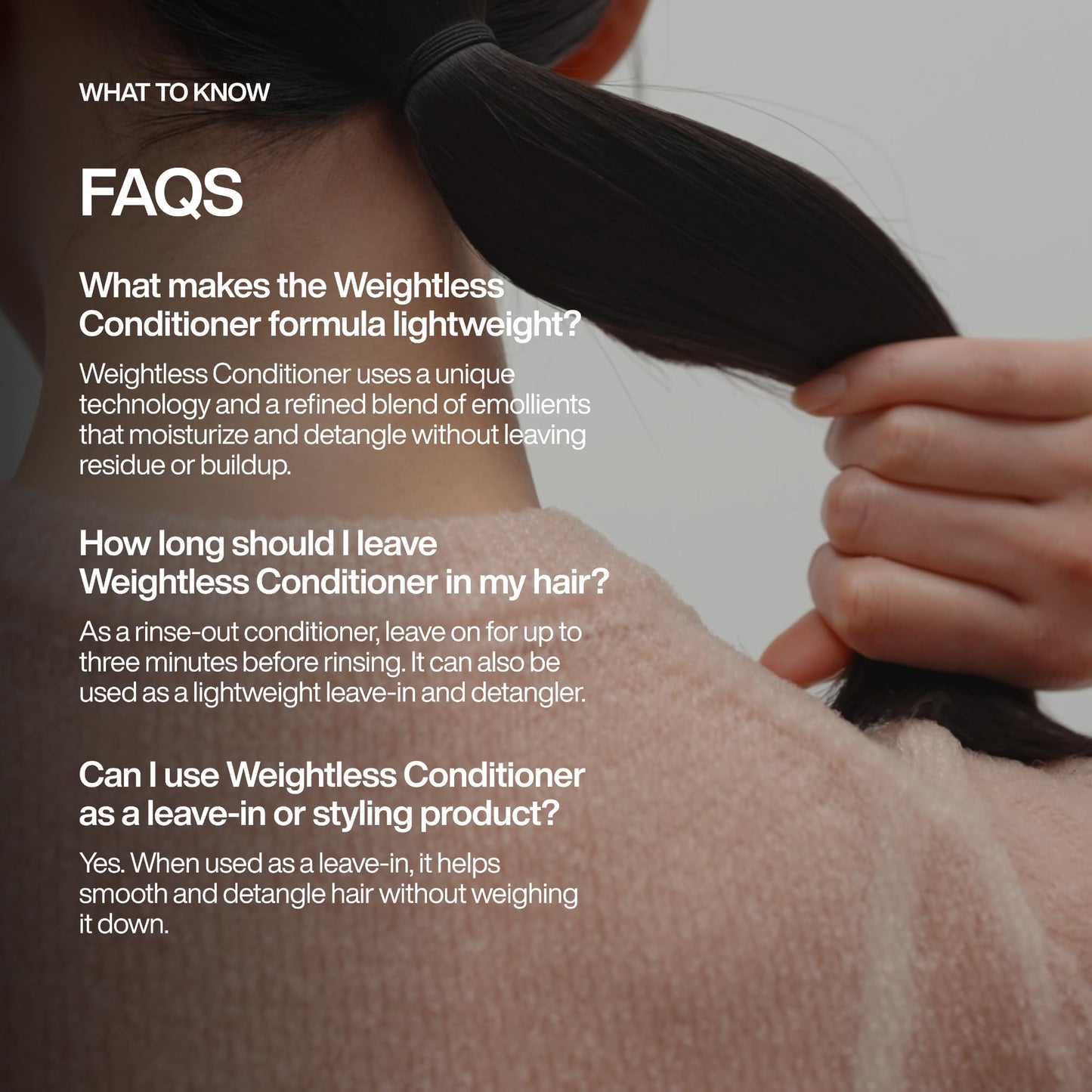 Harklinikken Weightless Conditioner - Nourishes, Detangles & Supports Volume - Buildable Leave-In or Rinse-Out Formula
