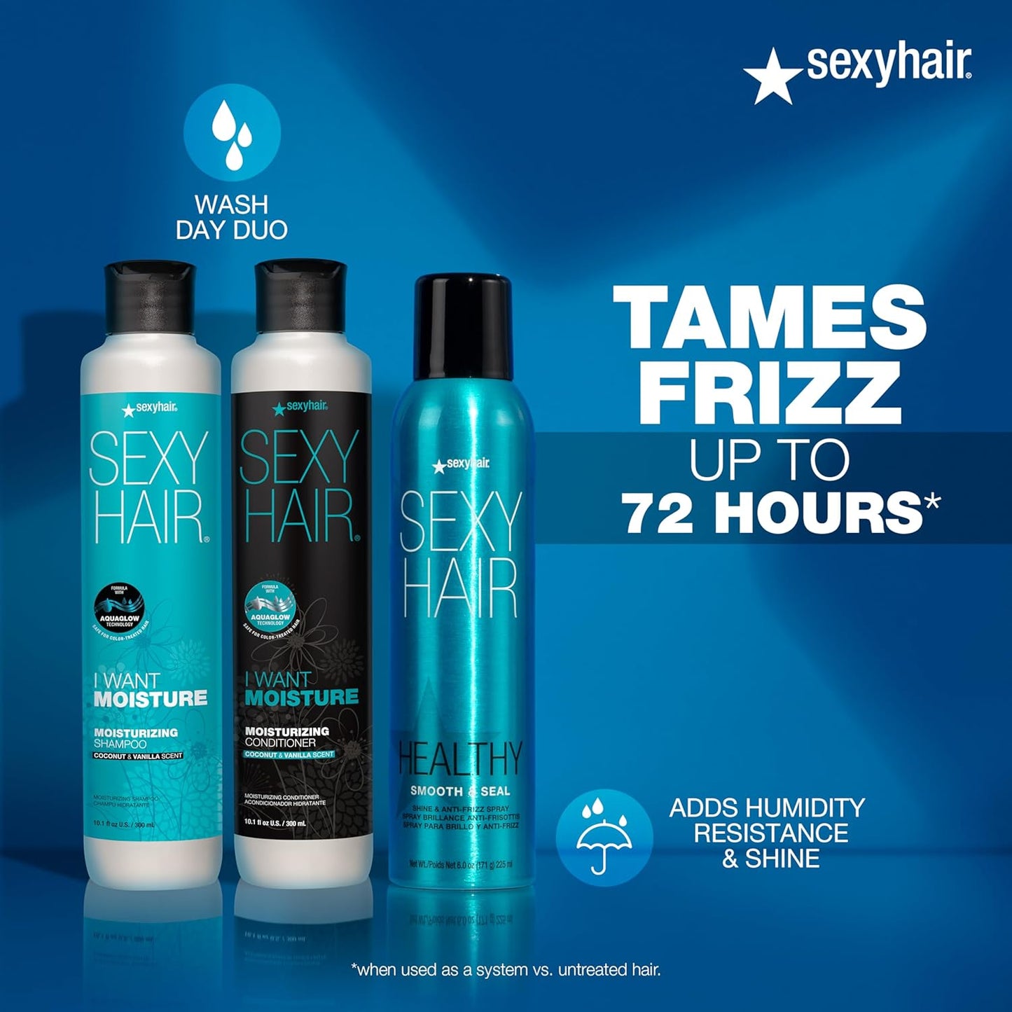 Healthy Smooth and Seal Anti-Frizz Spray - Adds Shine & Smooths Cuticle | All Hair Types