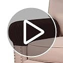 Turquoize Stretch Armrest Covers for Sofa & Chairs - Set of 2
