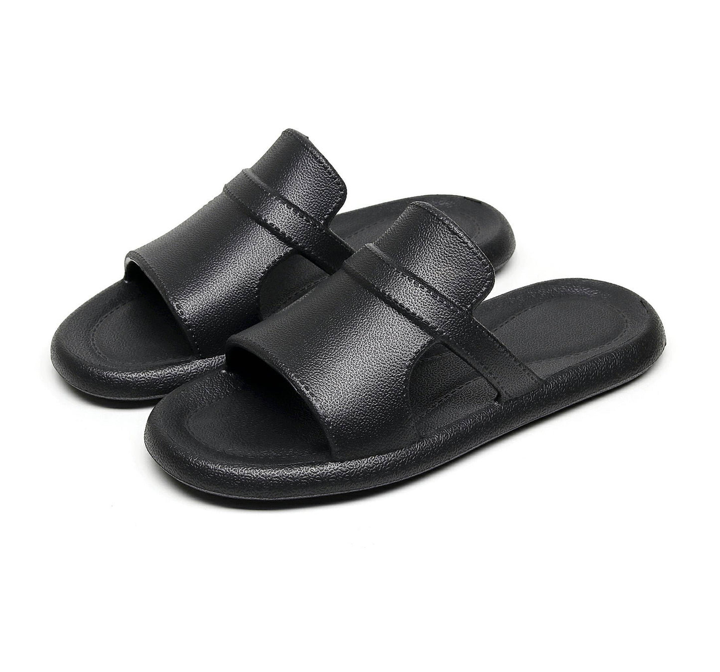 Crazy Lady Women's House Slippers Shower Shoes Outdoor Indoor Slides Soft Flat Comfy Anti-Slip Sandals