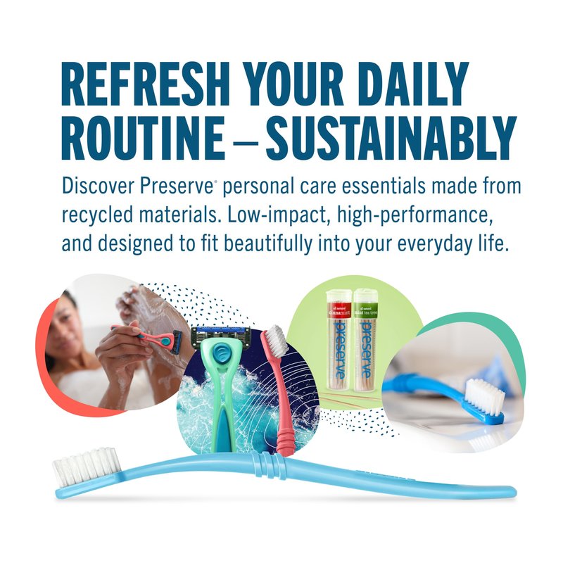Preserve Reusable BPA Free Everyday Tableware Dish Set for 4 with Utensils - Made from Recycled Plastic - 4 Plates, 4 Bowls, 4 Cups and 24 pieces of Cutlery - Midnight Blue
