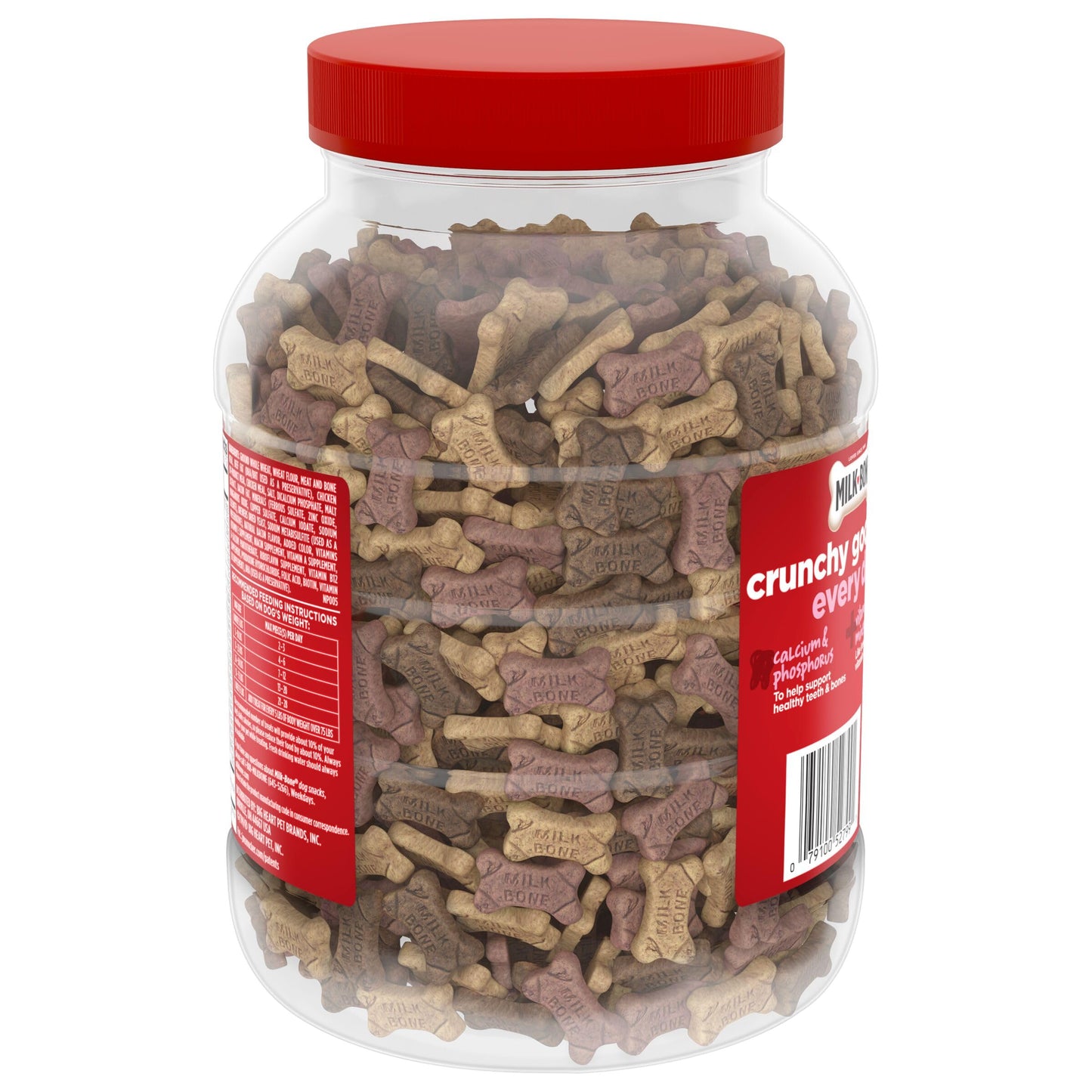 Milk-Bone Flavor Snacks Mini’s Dog Biscuits, Flavored Crunchy Dog Treats, 36 Oz. Canister
