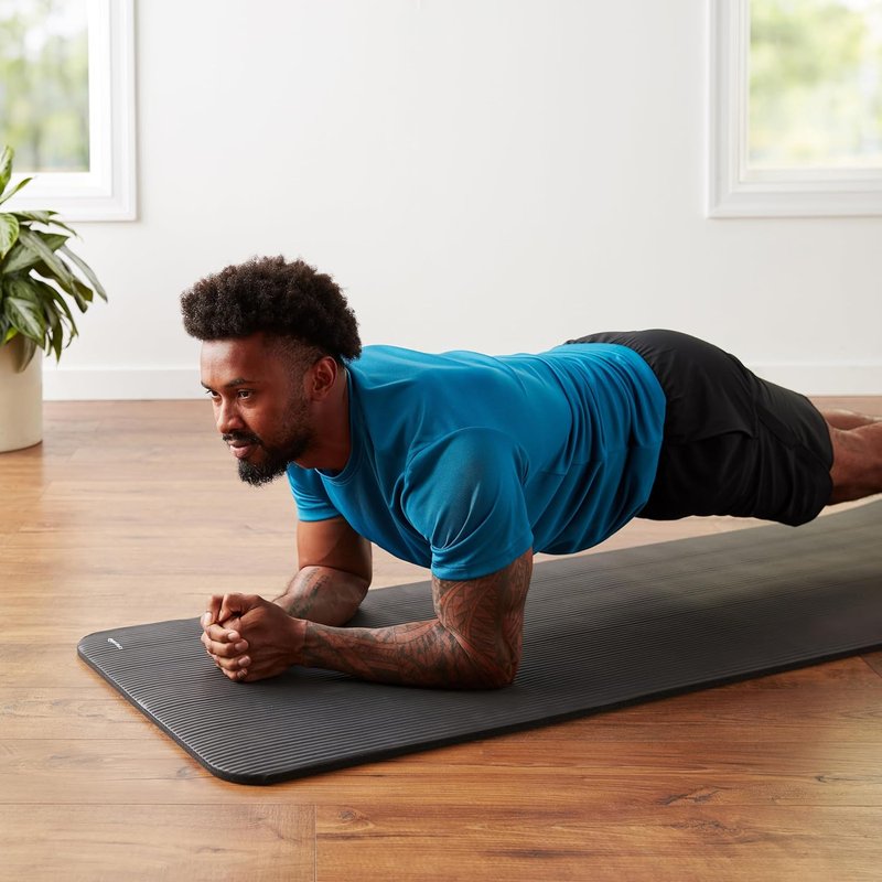 Extra Thick Yoga Mat with Carrying Strap - Non-Slip, Durable, 72-Inch
