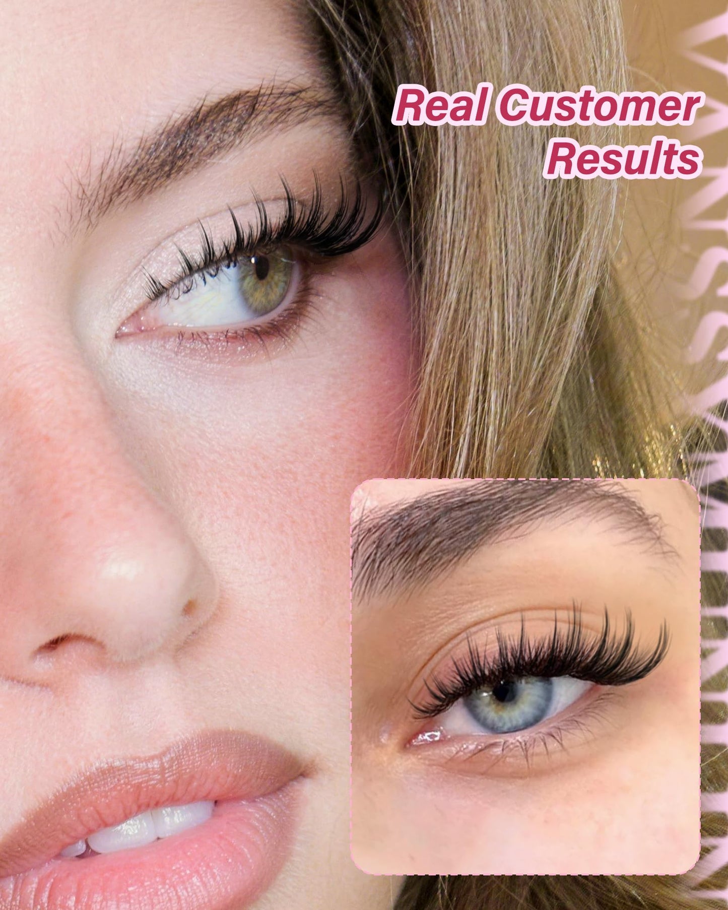 Wispy Manga Lash Clusters, Natural Separated Eyelash Clusters Fluffy Fairy Cluster Eyelash Extensions CD Curl Lashes Clusters Soft 10-16mm 162pcs Lash Extension for DIY at Home by Vanssymunlin